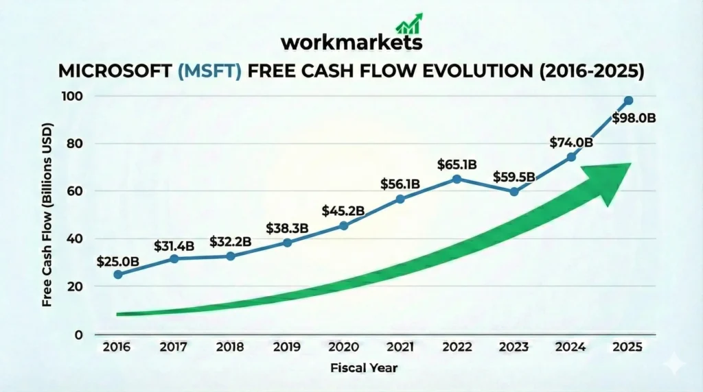Free Cash Flow MSFT