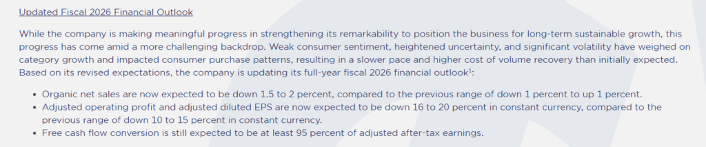 General Mills Outlook 2026