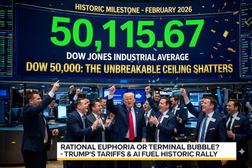 Dow 50,000: Rational Euphoria or a Terminal Bubble? What History Teaches Us Now